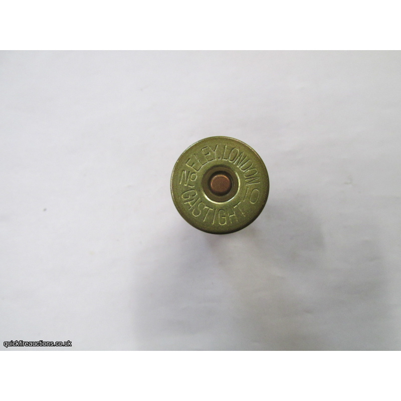 10G R.T.O. TC = SMITH & SON NEWARK ELEY GAS-TIGHT CASE LONDON CARTRIDGE  [INERT]