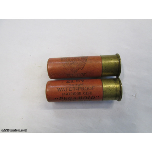16G R.T.O. HS= RECOILITE REGD ELEY WP PEGAMOID NOBEL CARTRIDGE  [INERT]