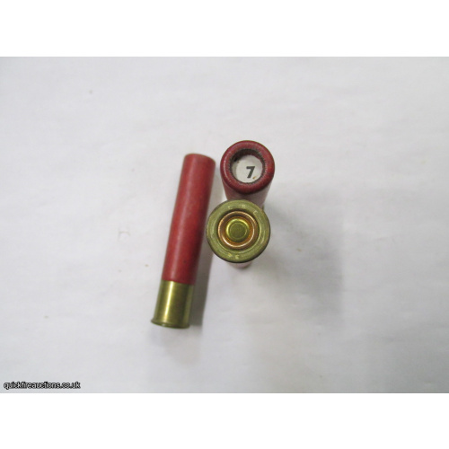 .410G R.T.O. C B C PLAIN RED 2 1/2inch CARTRIDGE   [INERT]