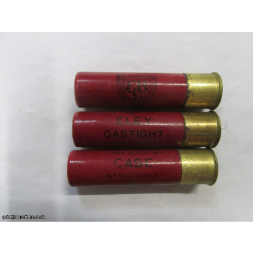 28G R.T.O. ELEY GASTIGHT WATER RES CASE RED CARTRIDGE  [INERT]