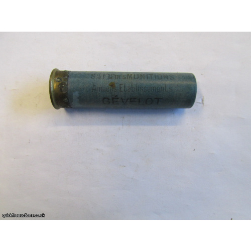 24G R.T.O. S.F. PARIS GEVELOT & GAUPILLAT CARTRIDGE  [INERT]