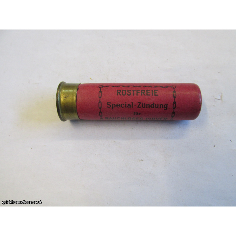 24G R.T.O. RWS ROSTFREIE SPECIAL ZUNDUNG  CARTRIDGE  [INERT]