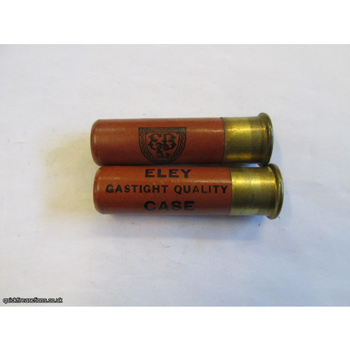 24G R.T.O. ELEY GASTIGHT QUALITY CASE ELEY NOBEL CARTRIDGE  [INERT]