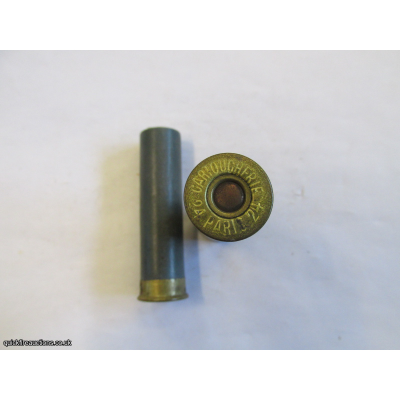 24G R.T.O. CARTOUCHERIE PARIS PLAIN TUBE CARTRIDGE  [INERT]