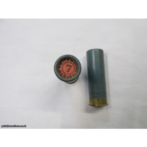 16G R.T.O. TC = SMITH & SONS NEWARK PLAIN BLUE TUBE CARTRIDGE  [INERT]