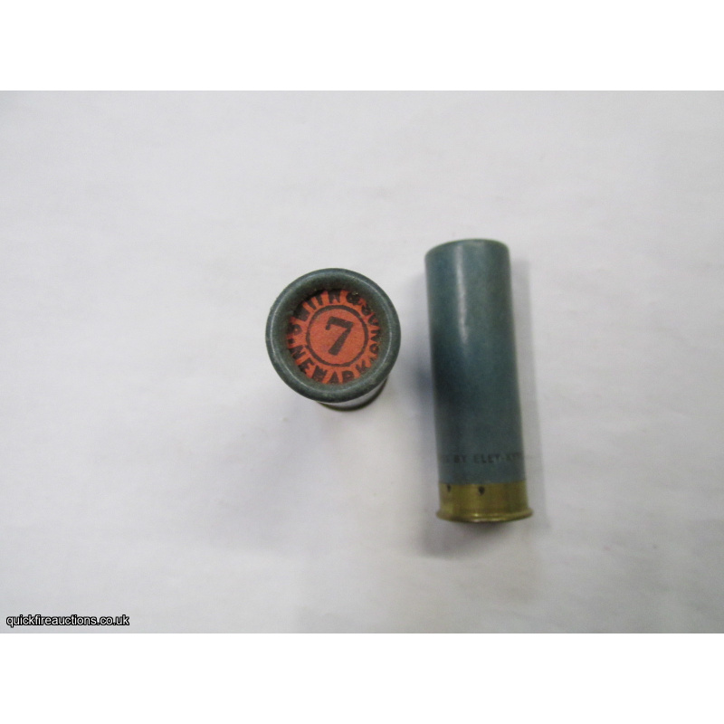 16G R.T.O. TC = SMITH & SONS NEWARK PLAIN BLUE TUBE CARTRIDGE  [INERT]