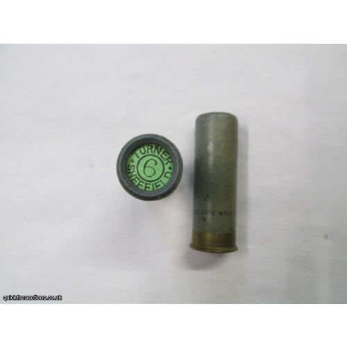 16G R.T.O. TC =TURNER SHEFFIELD PLAIN BLUE TUBE CARTRIDGE  [INERT]
