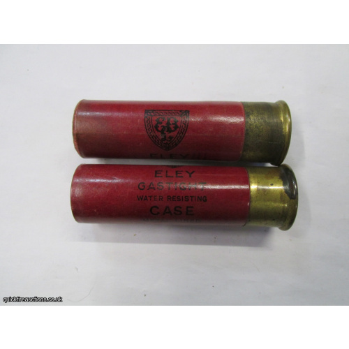 8G R.T.O. 3 1/4 inch ELEY GASTIGHT WATER RES CASE CARTRIDGE  [INERT]