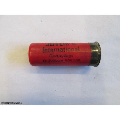 12G JEFFERYS INTERNATIONAL CARTRIDGE [INERT]