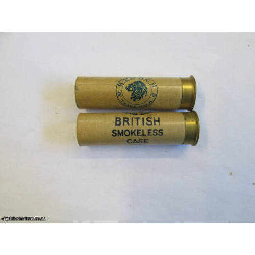 16G N.P.E. KYNOCH BRITISH SMOKELESS CASE CARTRIDGE  [INERT]