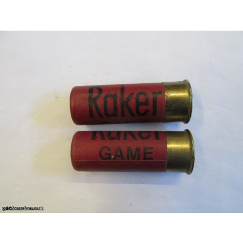 12G RAKER GAME CARTRIDGE  [INERT]