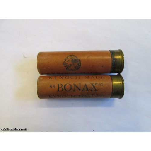 20G R.T.O. KYNOCH BONAX KYNOCH LOADED BIRMINGHAM CARTRIDGE  [INERT]