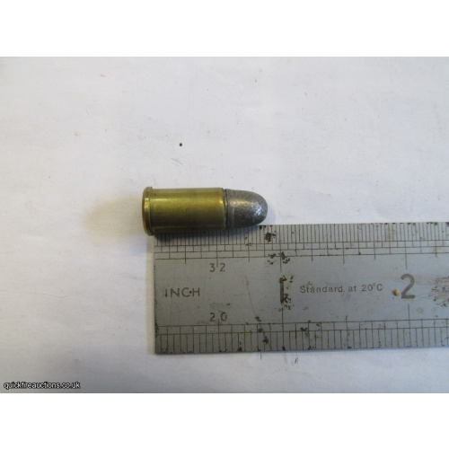 1 X REM-UMC 32 S & W LEAD BULLET INERT