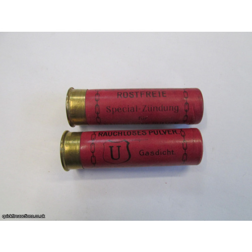 20G R.T.O. RWS ROSTFREIE SPECIAL ZUNDUNG CARTRIDGE  [INERT]