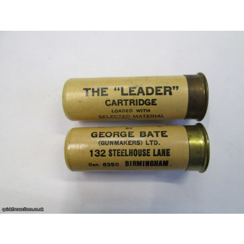 12G R.T.O. GEORGE BATE THE LEADER CREAM CARTRIDGE  [INERT]