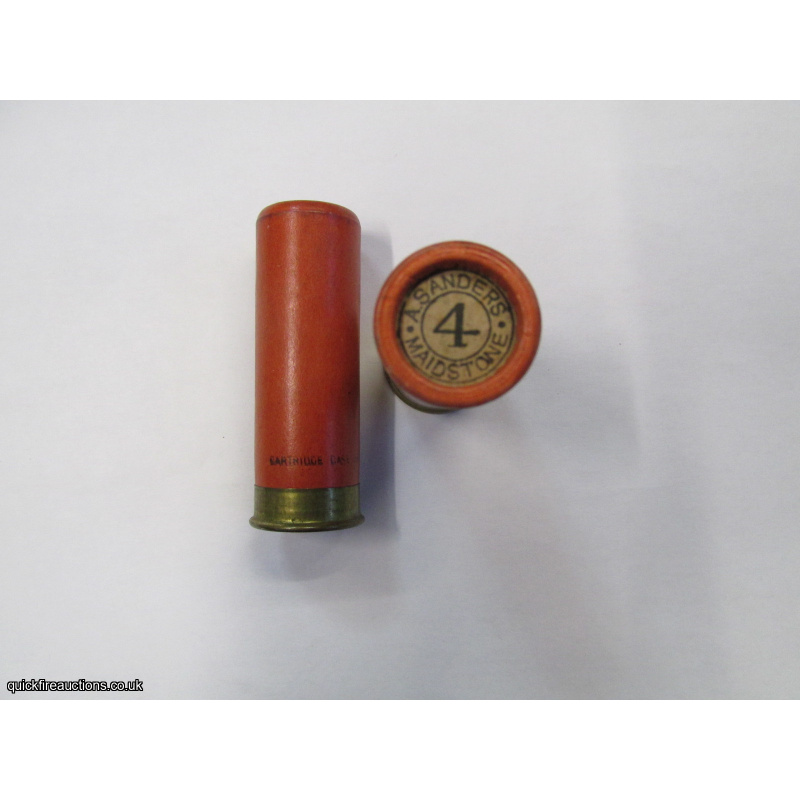 12G R.T.O. TC=A SANDERS MAIDSTONE PLAIN ORANGE TUBE CARTRIDGE  [INERT]