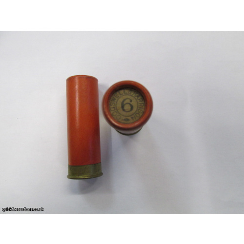 12G R.T.O. TC= COGSWELL & HARRISON PLAIN ORANGE TUBE CARTRIDGE  [INERT]