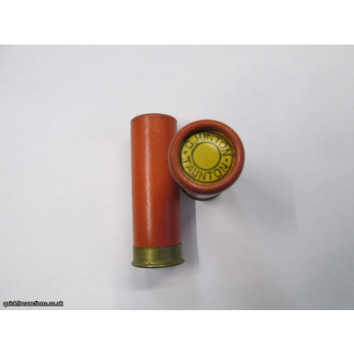 12G R.T.O. TC=G. HINTON TAUNTON PLAIN ORANGE TUBE CARTRIDGE  [INERT]