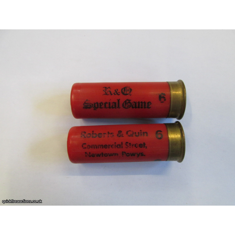 12G ROBERTS & QUIN R&Q SPECIAL GAME CARTRIDGE [INERT]