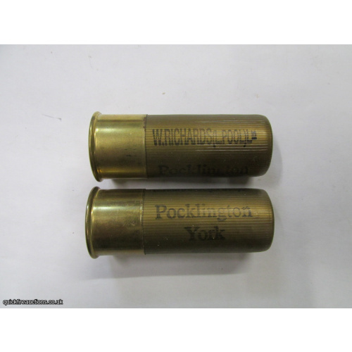 12G W.RICHARDS POCKLINGTON YORK CARTRIDGE [INERT]