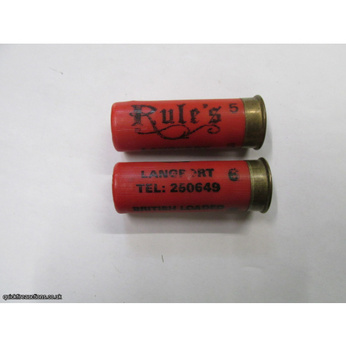 12G RULES CARTRIDGE [INERT]