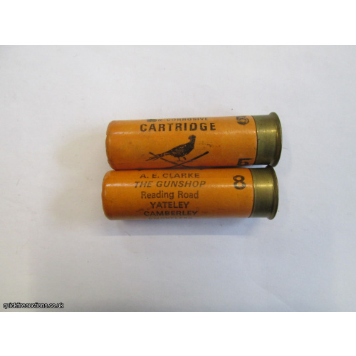 20G CLARKE THE GUN SHOP CARTRIDGE  [INERT]