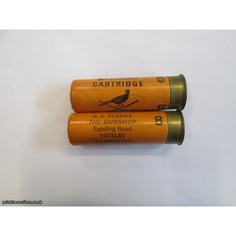20G CLARKE THE GUN SHOP CARTRIDGE  [INERT]