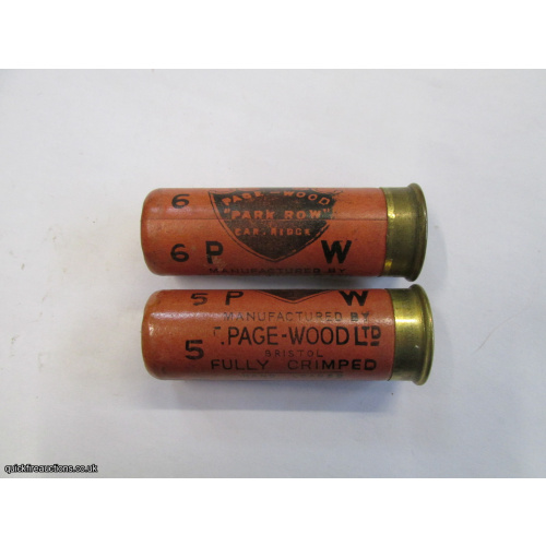 12G PAGE-WOOD PARK ROW CARTRIDGE  [INERT]