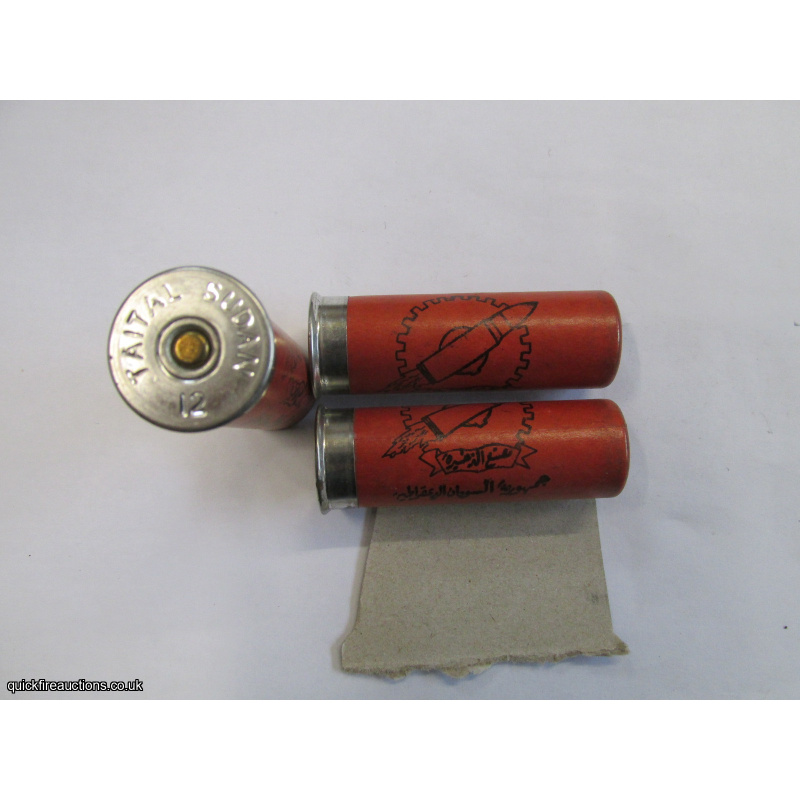 12G R.T.O. TAITAL SUDAN CARTRIDGE  [INERT]
