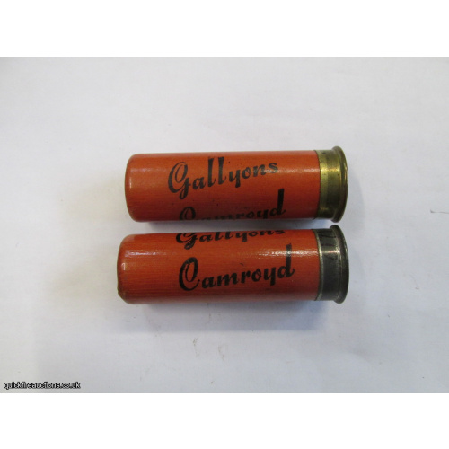 12G R.T.O. GALLYON CAMROYD DARK ORANGE CARTRIDGE  [INERT]