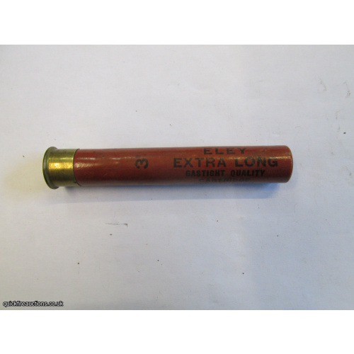 .410G R.T.O. ELEY EXTRA LONG GASTIGHT QUALITY 3 inch CARTRIDGE   [INERT]
