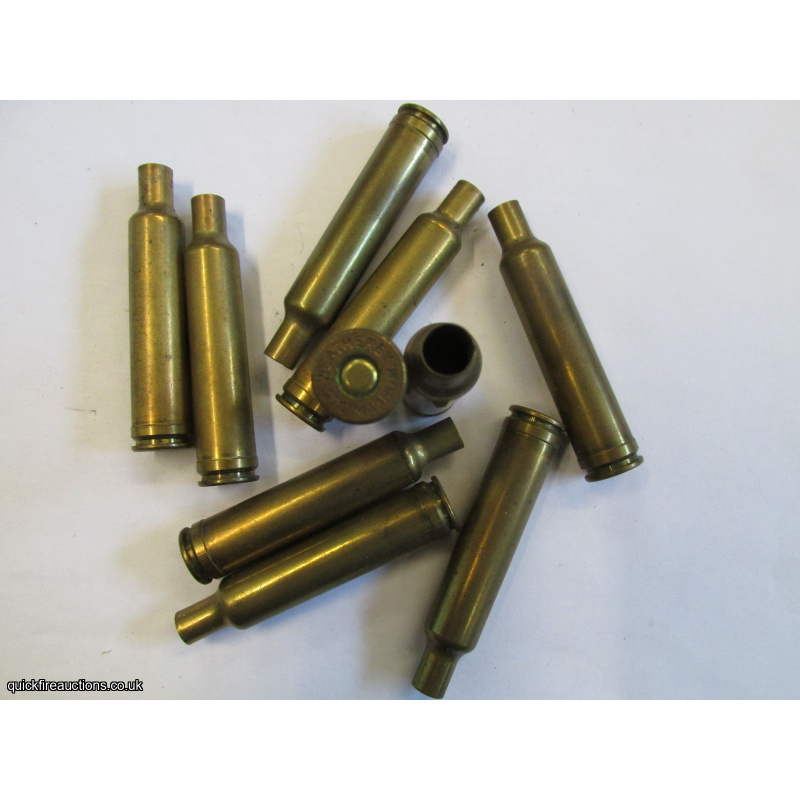 15 X WEATHERBY 270 MAGNUM EMPTY PRIMED CASES