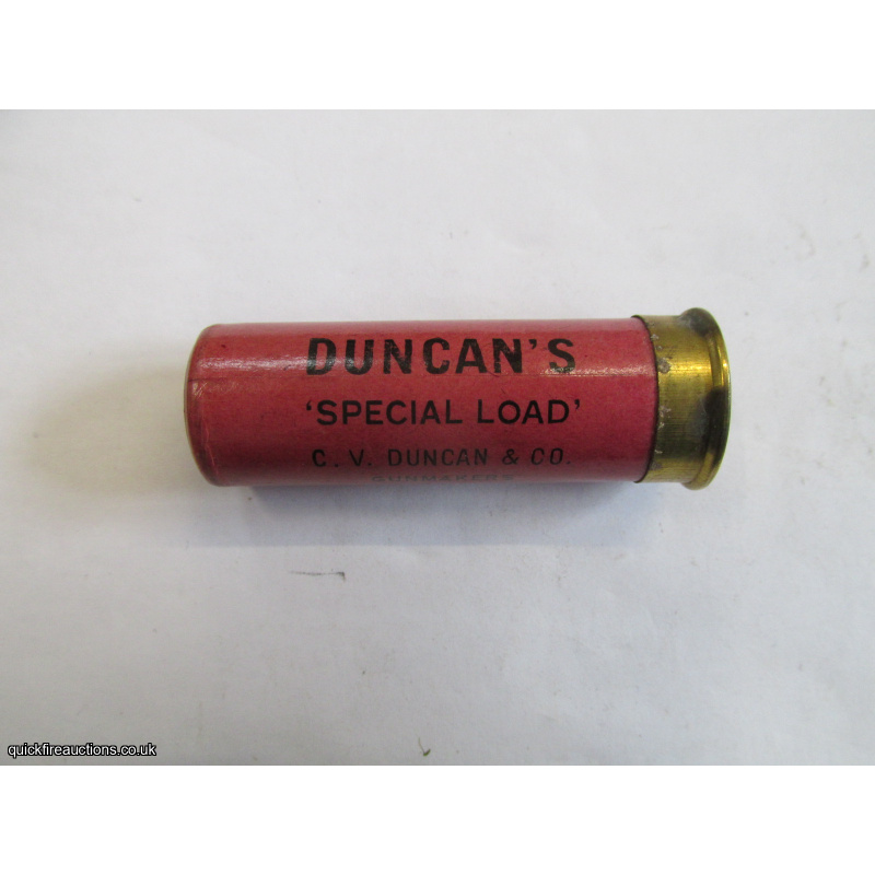 12G R.T.O. DUNCANS SPECIAL LOAD CARTRIDGE  [INERT]