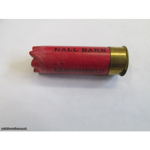 12G HALL BARN BEACONSFIELD EMPTY FIRED CASE