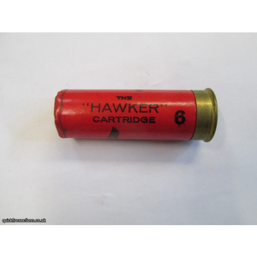 12G CHUBBS THE HAWKER EMPTY FIRED CASE