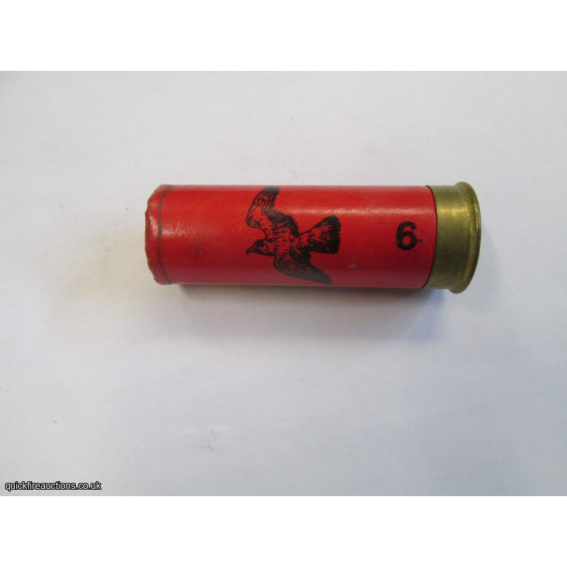12G CHUBBS THE HAWKER EMPTY FIRED CASE