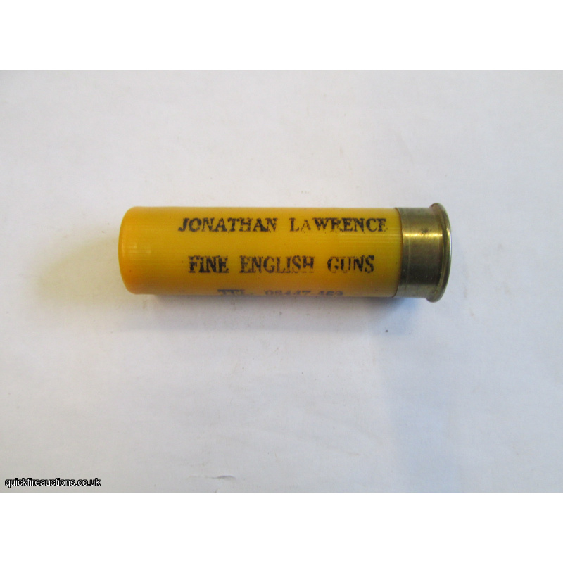 20G J LAWRENCE FINE ENGLISH GUNS CARTRIDGE [INERT]