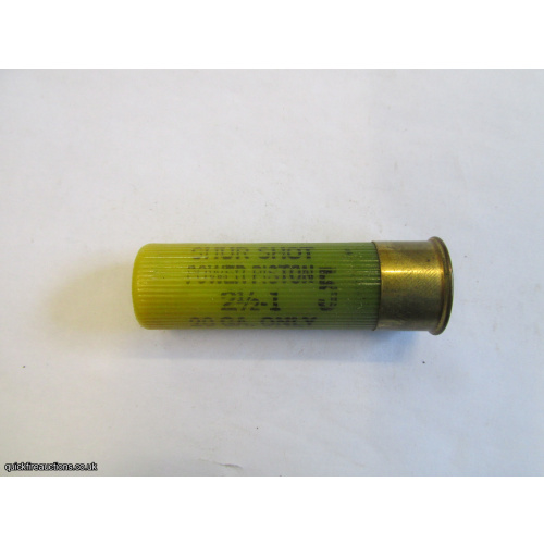 20G REMINGTON SHUR SHOT POWER PISTON CARTRIDGE [INERT]