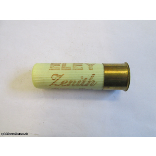 20G ELEY ZENITH COPPER SHOT CARTRIDGE [INERT]