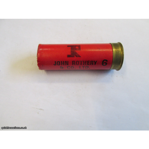 12G JOHN ROTHERY R EMPTY FIRED CASE