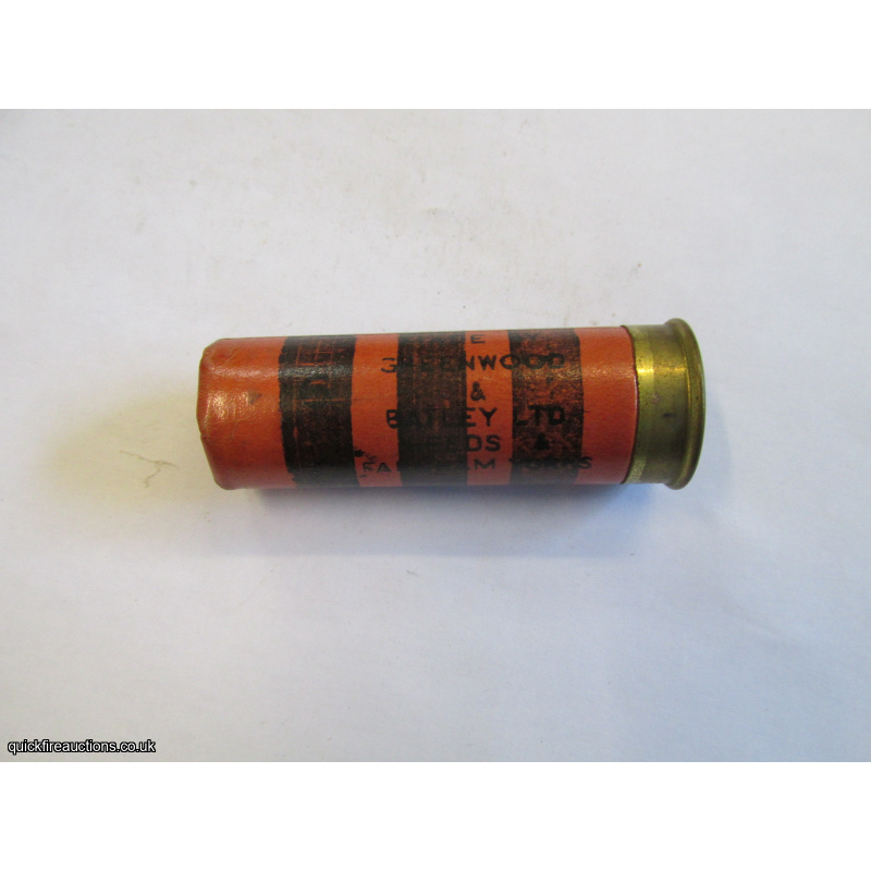 12G GREENWOOD & BATLEY TRAP SHOOTING EMPTY FIRED CASE