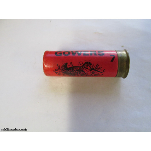 12G GOWERS EMPTY FIRED CASE