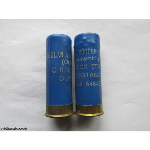 12G DUGLAN & COOPER CARTRIDGE [INERT]