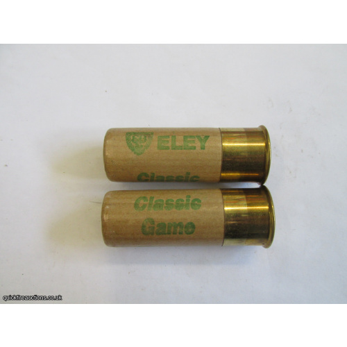 12G ELEY CLASSIC GAME CARTRIDGE  [INERT]