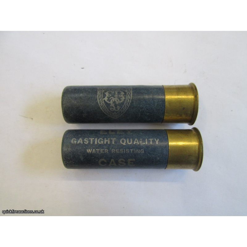 16G R.T.O. TC=PURDEY ELEY GASTIGHT QUALITY LG NOBEL SILVER PRINT CARTRIDGE  [INERT]