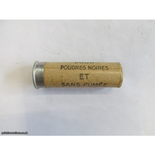 12G N.P.E. GAUPILLAT ET SANS FUMEE CARTRIDGE  [INERT]