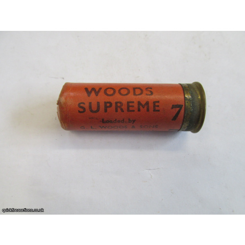 12G WOODS SUPREME EMPTY FIRED CASE