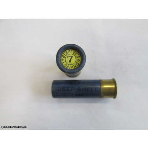 16G R.T.0. TC= BEESLEYS ELEY DEEP SHELL CASE CARTRIDGE  [INERT]