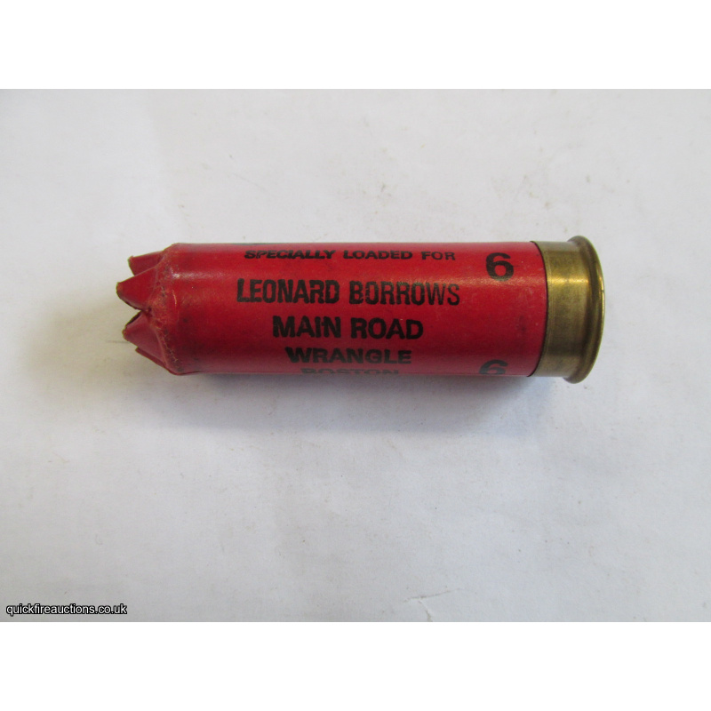 12G BORROWS HI-FLYER EMPTY FIRED CASE
