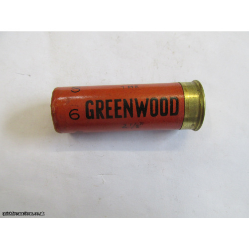 12G GREENWOOD & BATLEY THE GREENWOOD EMPTY FIRED CASE